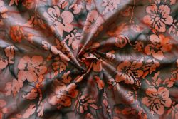 Deadstock Ex Designer Cotton Poplin - Indian Batik 2