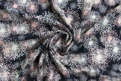 Lady McElroy - Starry Canopy - Navy - Viscose Challis Lawn