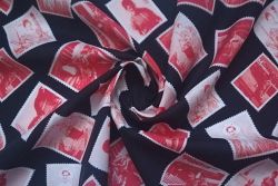 Lady McElroy - Forever Memories - Red - Cotton Pure Lawn