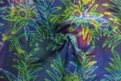 Deadstock Ex Designer 100% Cotton - Luxury Tie-Dye Batik 7