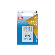 Prym Sewing Machine Needles Microtex - Size 60-80