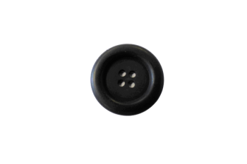 Matt-Black 4-Hole Resin Buttons 