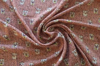 Lady McElroy Kitkat Mimee - Viscose Challis Lawn - Remnant - 2m