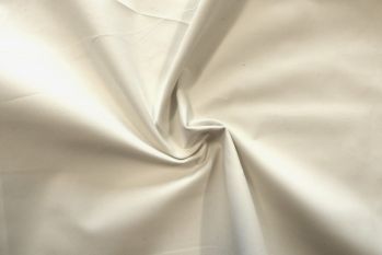 Coated Lightweight Cotton Canvas - Chalk