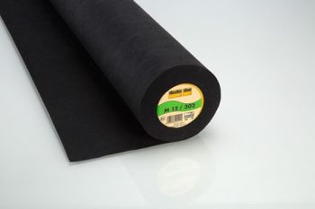 Charcoal Medium Weight Standard Sew-in Non-Woven Interfacing/Interlining by Vilene Vlieseline 90cm wide