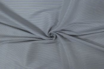 Deadstock Designer Cotton Shirting Stripe