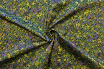 Lady McElroy Acrylic Blossom - Primrose - Stretch Cotton Sateen - Remnant - 3m