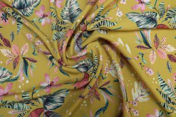 Lady McElroy Afrikaan - Viscose Challis Lawn - Remnant - 2m