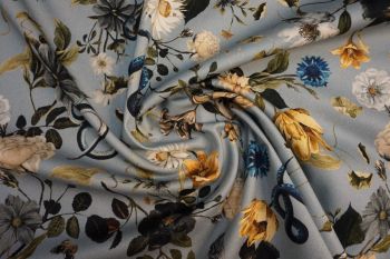 Lady McElroy Anaconda Anthesis - Dawn - Stretch Cotton Candess Drill - Remnant - 1.6m