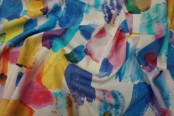 Lady McElroy Artisan Splash - Cotton Marlie-Care Lawn - Remnant - 2.5m