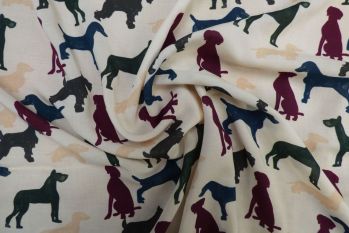 Lady McElroy Best Friends - Cream - Remnant - 2m