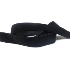 Black Velour Ribbon 16mm - 50m Reel