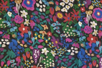 Lady McElroy Blush Blooms - Viscose Challis Lawn