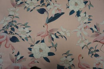 Lady McElroy Botanical Flamenco - Sugar Pink - Marlie-Care Lawn
