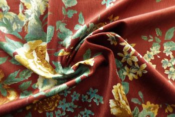 Lady McElroy Floral Renaissance - Rouge - Remnant - 1.8m