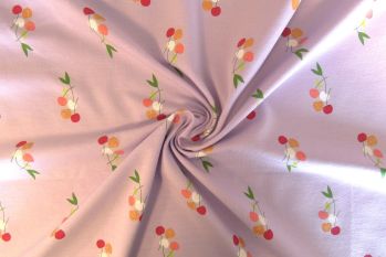 Lady McElroy Cherry Cluster - Parma - Cotton Jersey