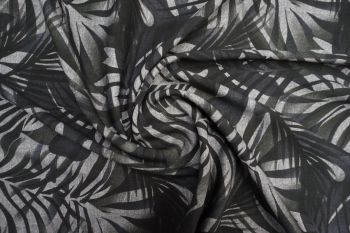 Lady McElroy Congo Foliage - Viscose Loretta Lawn - Remnant - 2m
