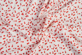 Lady McElroy - Crimson Confetti - Viscose Challis Lawn