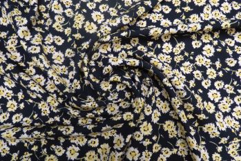 Lady McElroy Daisy Cascade - Lena Crepe - Remnant - 2m