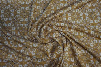 Lady McElroy Daisy Wheel - Old Gold - Remnant - 1.6m