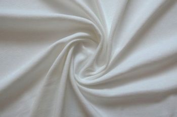 Deadstock Cotton Tencel Jersey Plain - Cream