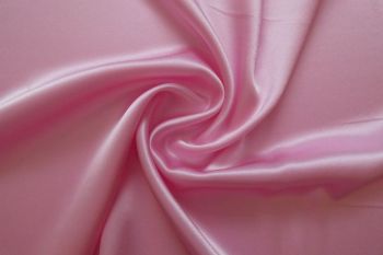 Deadstock 100% Silk Delicate Satin - Rose Pink