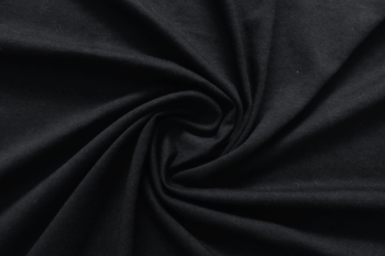 Deadstock Cotton Tencel Jersey Plain - Black