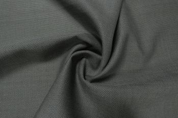 Deadstock Ex-Designer Wool/Silk Pick-On-Pick Charcoal Suiting