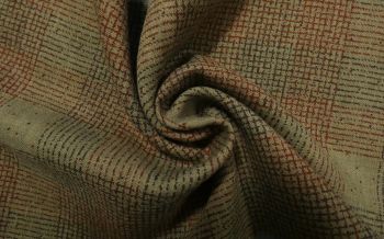 DD610 - 100% Wool Vintage Print Challis