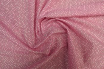 Lady McElroy Dotty About Dots - Pink Cotton Marlie Lawn - Remnant - 3.2m