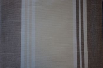 Brown & Cream Multi Stripe