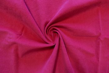 Lady McElroy Dundee- 21 Wale Luxury Stretch Needlecord - Fuchsia Remnant - 2.9m