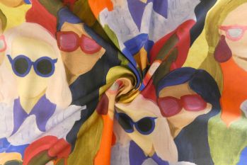 Lady McElroy Epic Spectacle - Original - Chloe Chambray - Remnant - 2m