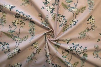 Lady McElroy Finchley Moonlight - Blush - Marlie-Care Lawn - Remnant - 3m