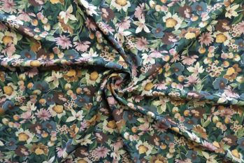 Lady McElroy Floral Album - Cool-Touch Crepe - Remnant - 3.2m