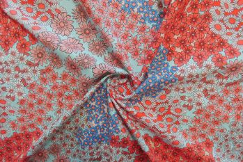 Lady McElroy Floral Clusters - Marlie-Care Lawn - Remnant - 3m