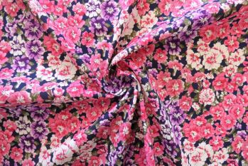 Lady McElroy Floral Pleasure - Cotton Heidi Lawn - Remnant - 3m