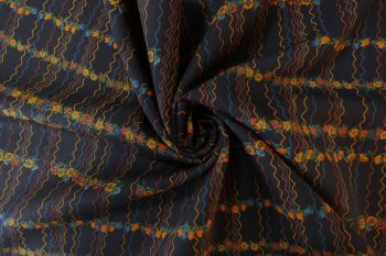 Lady McElroy Floral Waves - 100% Wool Challis
