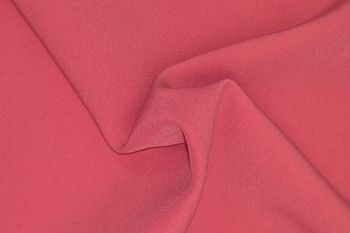 Deadstock Ex Hobbs Double Crepe Suiting - Fuchsia Pink