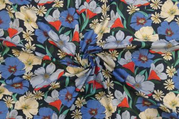 Lady McElroy Gentle Aria - Viscose Challis Lawn - Remnant - 2.4m