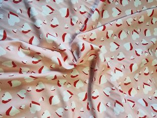 Lady McElroy - Heartbeat of the Soul Rayon Crepe - Candy Pink - Remnant - 2m