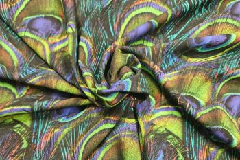 Lady McElroy Jewelled Feathers - Kiwi - Chloe Chambray