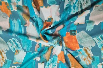 Lady McElroy Marlene - Viscose Challis Lawn - Remnant - 2.5m