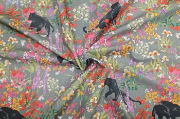 Lady McElroy Wildflower Ambush - Cotton Marlie-Care Lawn - Remnant - 3m