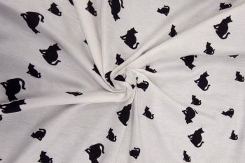 Katze - Cute Cat Jersey Print