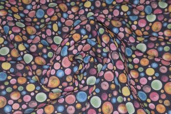 Deadstock Ex Boden Textured Bubble Crepe - Spheres