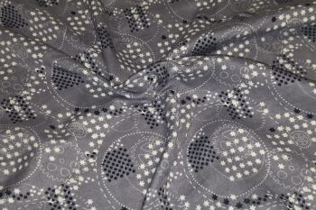 Deadstock Ex Boden Cotton Double Gauze - Star Print