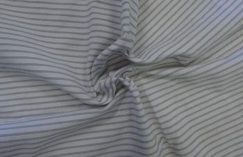 Cotton Pinstripe Shirting Faulty Remnant - 4m