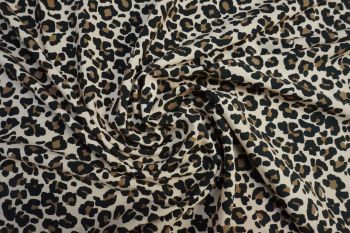 Lady McElroy Kingdom of the Cat - Viscose Challis Lawn - Remnant - 3m