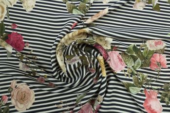 Lady McElroy L'Amore Joli - Viscose Challis Lawn - Remnant - 3m